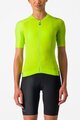 CASTELLI Cyklistický dres s krátkym rukávom - ESPRESSO W - žltá