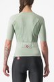 CASTELLI Cyklistický dres s krátkym rukávom - VELOCISSIMA 2 - svetlo zelená