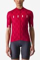 CASTELLI Cyklistický dres s krátkym rukávom - DIMENSIONE - červená