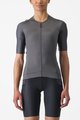 CASTELLI Cyklistický dres s krátkym rukávom - UNLIMITED PRO W - šedá