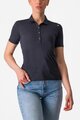 CASTELLI polokošela - MERINO W POLO - čierna