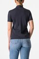 CASTELLI polokošela - MERINO W POLO - čierna