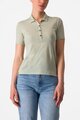 CASTELLI polokošela - MERINO W POLO - zelená