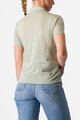 CASTELLI polokošela - MERINO W POLO - zelená