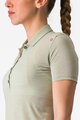 CASTELLI polokošela - MERINO W POLO - zelená