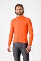 CASTELLI Cyklistická zateplená bunda - PERFETTO AIR - oranžová