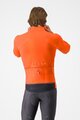 CASTELLI Cyklistická zateplená bunda - PERFETTO AIR - oranžová
