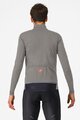 CASTELLI Cyklistická zateplená bunda - PERFETTO AIR - šedá