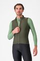 CASTELLI Cyklistická vesta - ESPRESSO - zelená