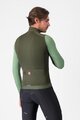 CASTELLI Cyklistická vesta - ESPRESSO - zelená