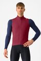 CASTELLI Cyklistická vesta - ESPRESSO VEST - bordová