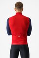 CASTELLI Cyklistická vesta - ESPRESSO VEST - červená