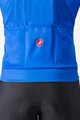 CASTELLI Cyklistický dres s dlhým rukávom zimný - LINEARE - modrá