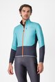 CASTELLI Cyklistická zateplená bunda - UNLIMITED - svetlo modrá