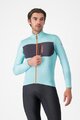 CASTELLI Cyklistický dres s dlhým rukávom zimný - UNLIMITED TRAIL 2 - svetlo modrá