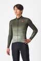 CASTELLI Cyklistický dres s dlhým rukávom zimný - UNLIMITED THERMAL - zelená