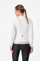 CASTELLI Cyklistický dres s dlhým rukávom zimný - ESPRESSO THERMAL W - biela