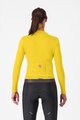 CASTELLI Cyklistický dres s dlhým rukávom zimný - ESPRESSO THERMAL W - žltá