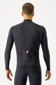 CASTELLI Cyklistický dres s dlhým rukávom zimný - AERO RACE - čierna