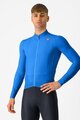 CASTELLI Cyklistický dres s dlhým rukávom zimný - AERO RACE - modrá