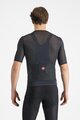 CASTELLI Cyklistický dres s krátkym rukávom - A/C - čierna