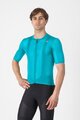 CASTELLI Cyklistický dres s krátkym rukávom - A/C - svetlo modrá