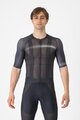 CASTELLI Cyklistický dres s krátkym rukávom - CLIMBER´S A/C - čierna