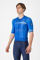 CASTELLI Cyklistický dres s krátkym rukávom - CLIMBER´S A/C - modrá