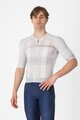 CASTELLI Cyklistický dres s krátkym rukávom - CLIMBER´S A/C - strieborná/šedá