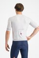 CASTELLI Cyklistický dres s krátkym rukávom - CLIMBER´S A/C - strieborná/šedá