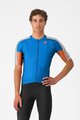 CASTELLI Cyklistický dres s krátkym rukávom - ENTRATA 6 - modrá