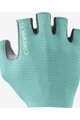 CASTELLI Cyklistické rukavice krátkoprsté - ESPRESSO - svetlo modrá