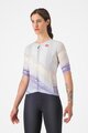 CASTELLI Cyklistický dres s krátkym rukávom - AERO PRO 8S - fialová