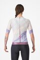 CASTELLI Cyklistický dres s krátkym rukávom - AERO PRO 8S - fialová
