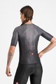 CASTELLI Cyklistický dres s krátkym rukávom - A/C W - čierna