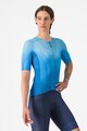 CASTELLI Cyklistický dres s krátkym rukávom - A/C W - modrá