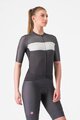 CASTELLI Cyklistický dres s krátkym rukávom - ELEGANTE - čierna