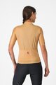 CASTELLI Cyklistický dres s krátkym rukávom - UNLIMITED W - hnedá