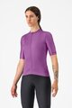 CASTELLI Cyklistický dres s krátkym rukávom - UNLIMITED W - fialová