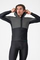 CASTELLI Cyklistická vetruodolná bunda - FLY UNLTD - čierna/šedá