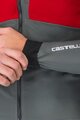 CASTELLI Cyklistická vetruodolná bunda - FLY UNLTD - červená/šedá