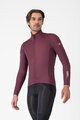 CASTELLI Cyklistická zateplená bunda - ALPHA 150 - bordová