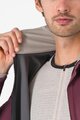 CASTELLI Cyklistická zateplená bunda - ALPHA 150 - bordová