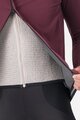 CASTELLI Cyklistická zateplená bunda - ALPHA 150 - bordová
