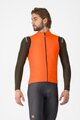 CASTELLI Cyklistická vesta - PERFETTO AIR - oranžová