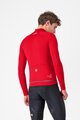 CASTELLI Cyklistická vetruodolná bunda - DO.DI.CI. - červená