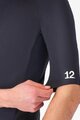 CASTELLI Cyklistická vetruodolná bunda - DO.DI.CI. SHORT SLEEVE - čierna