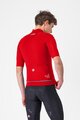 CASTELLI Cyklistická vetruodolná bunda - DO.DI.CI. SHORT SLEEVE - červená