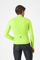 CASTELLI Cyklistický dres s dlhým rukávom zimný - PURO 4 - svetlo zelená