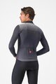 CASTELLI Cyklistický dres s dlhým rukávom zimný - APICE - šedá